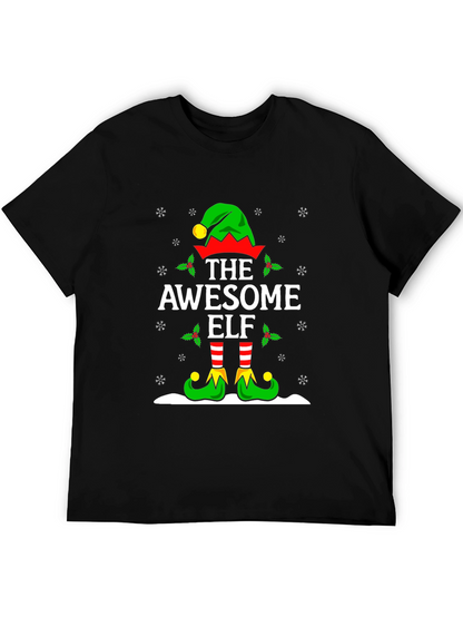 Awesome Elf Christmas T-Shirt