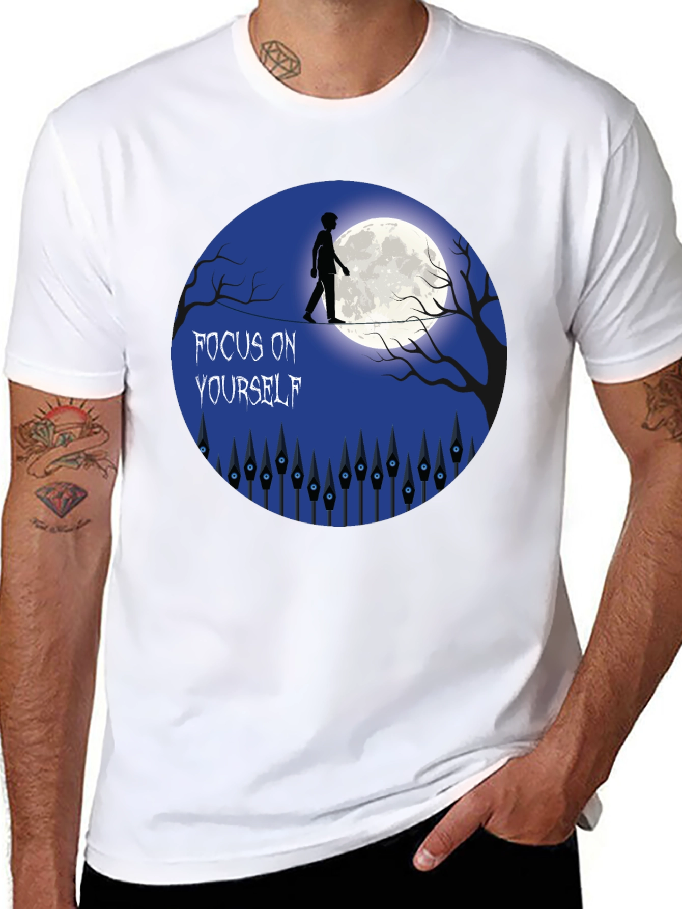 Focus On Yourself Graphic Tee