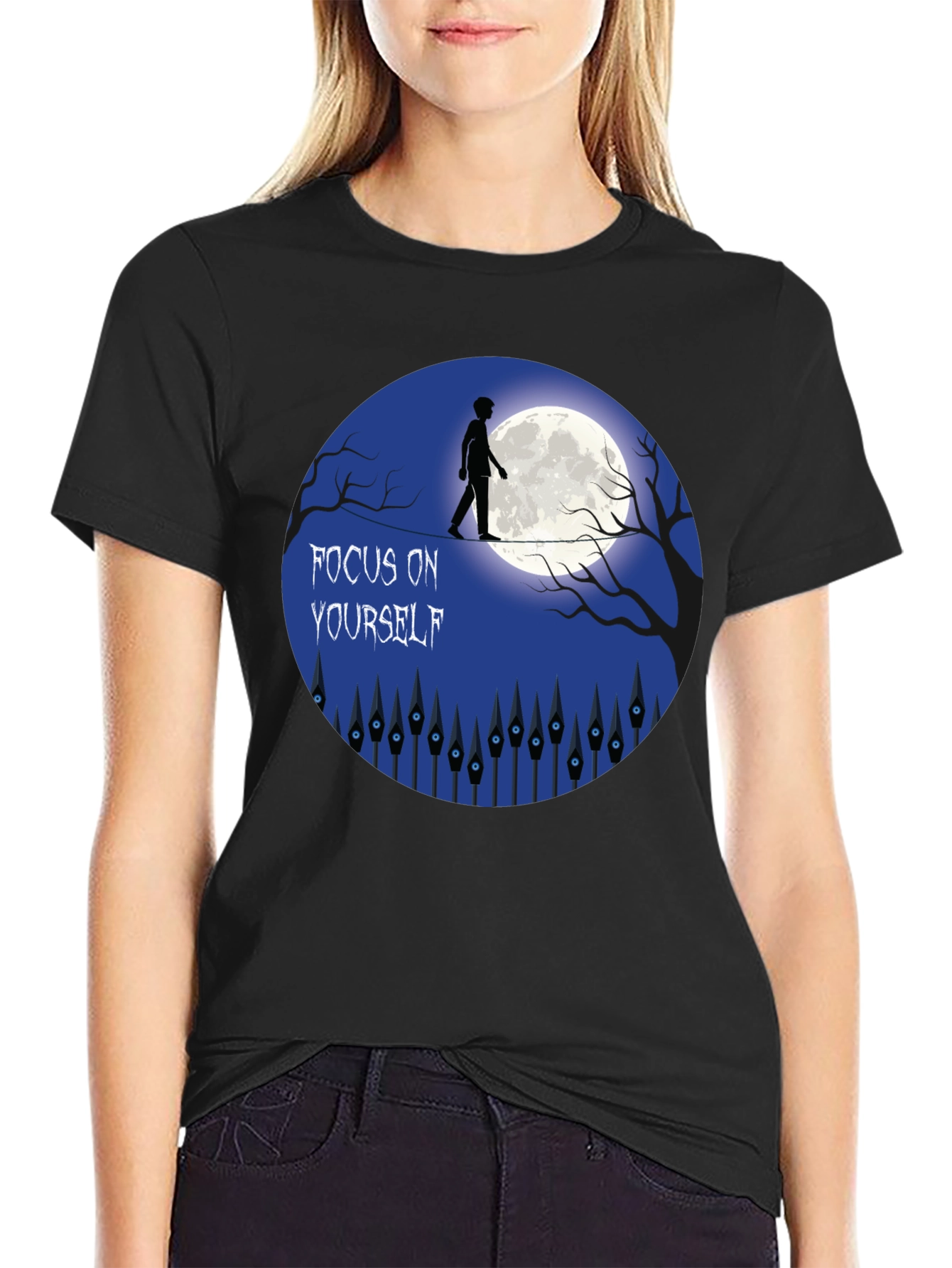 Focus On Yourself Graphic Tee