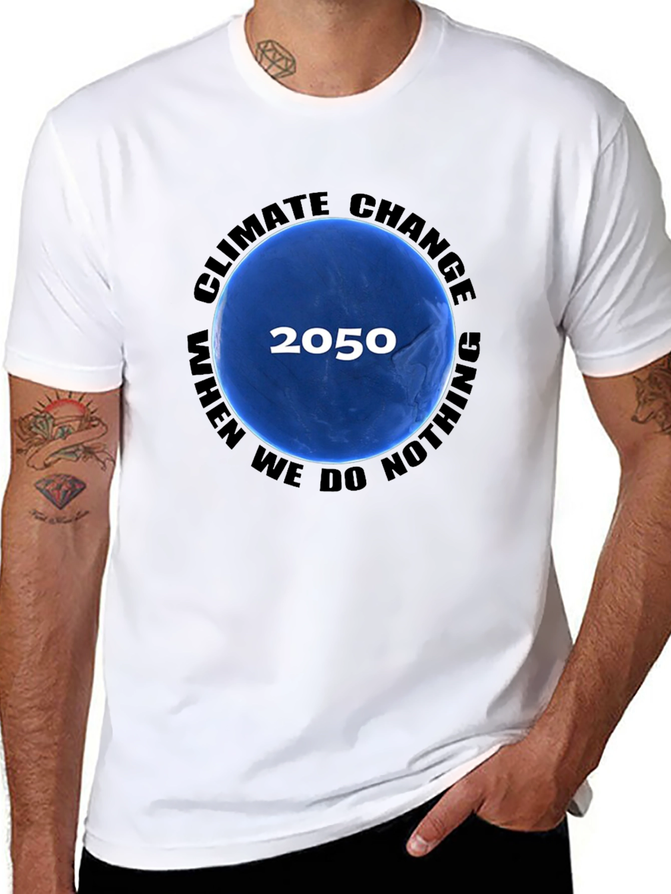 Climate Change T-Shirt - 2050 When We Do Nothing