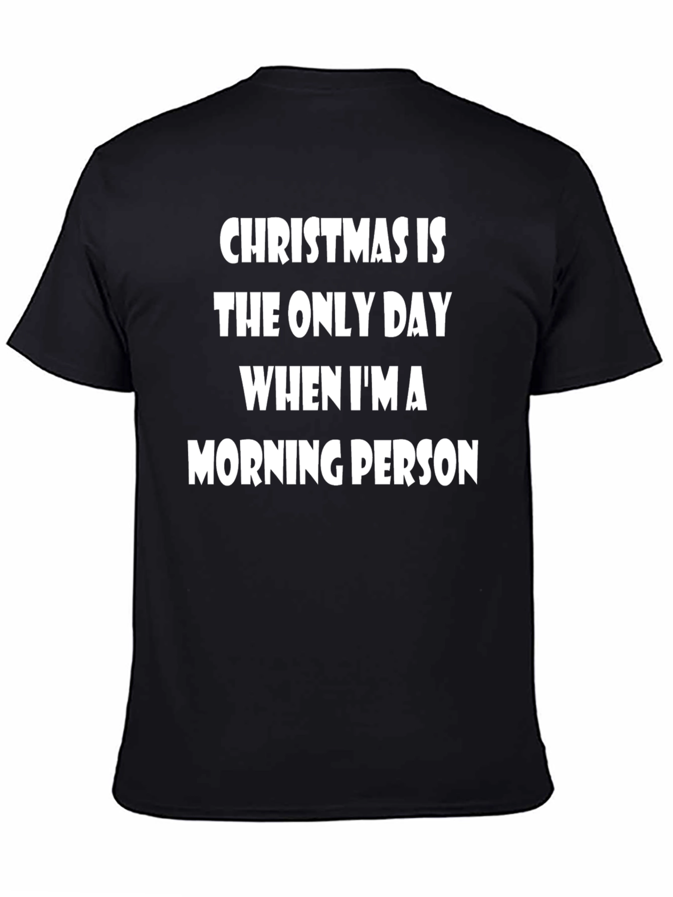 Funny Christmas Morning Person T-Shirt