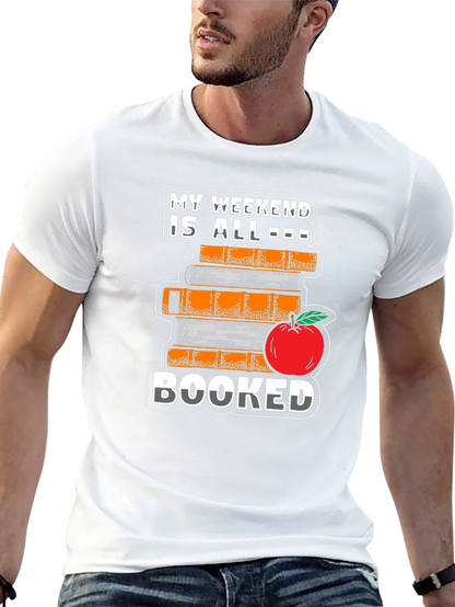 Booked Weekend T-Shirt - Book Lover Tee