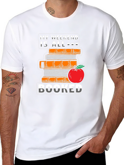 Booked Weekend T-Shirt - Book Lover Tee