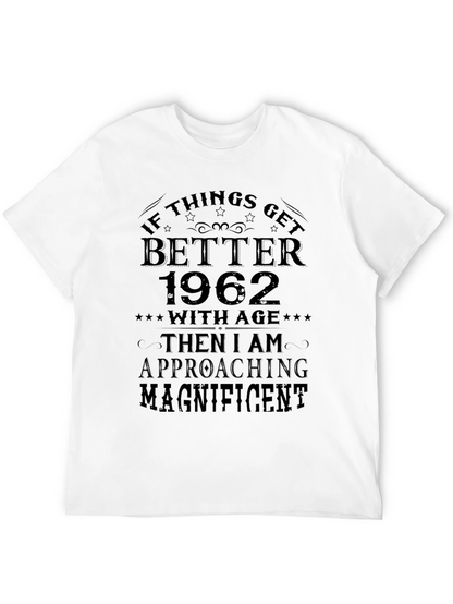 Better With Age 1962 Black T-Shirt