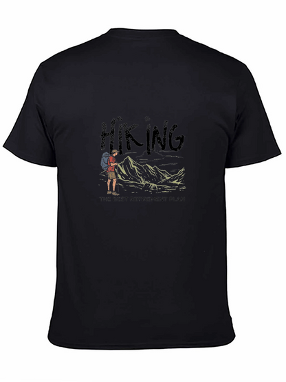 Hiking Retirement Plan Black T-Shirt