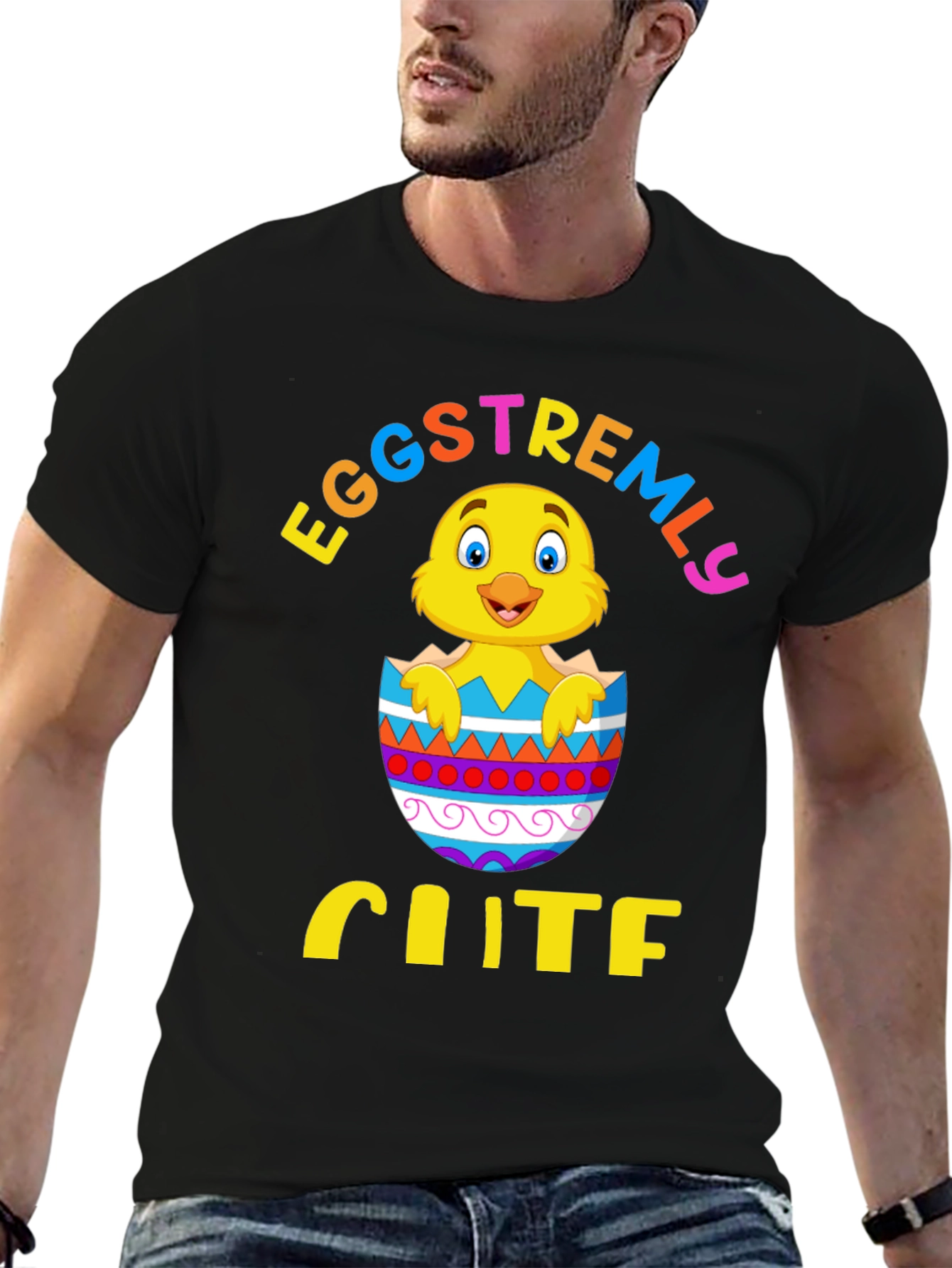Eggstremely Cute Chick Easter T-Shirt