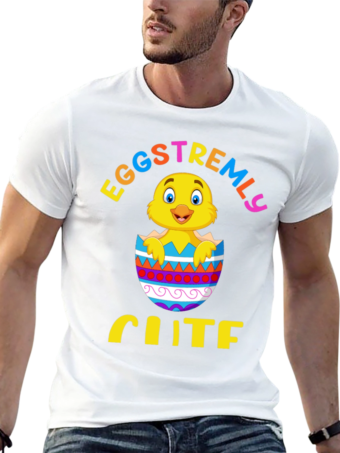 Eggstremely Cute Chick Easter T-Shirt