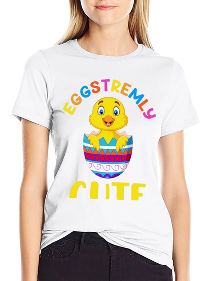 Eggstremely Cute Chick Easter T-Shirt