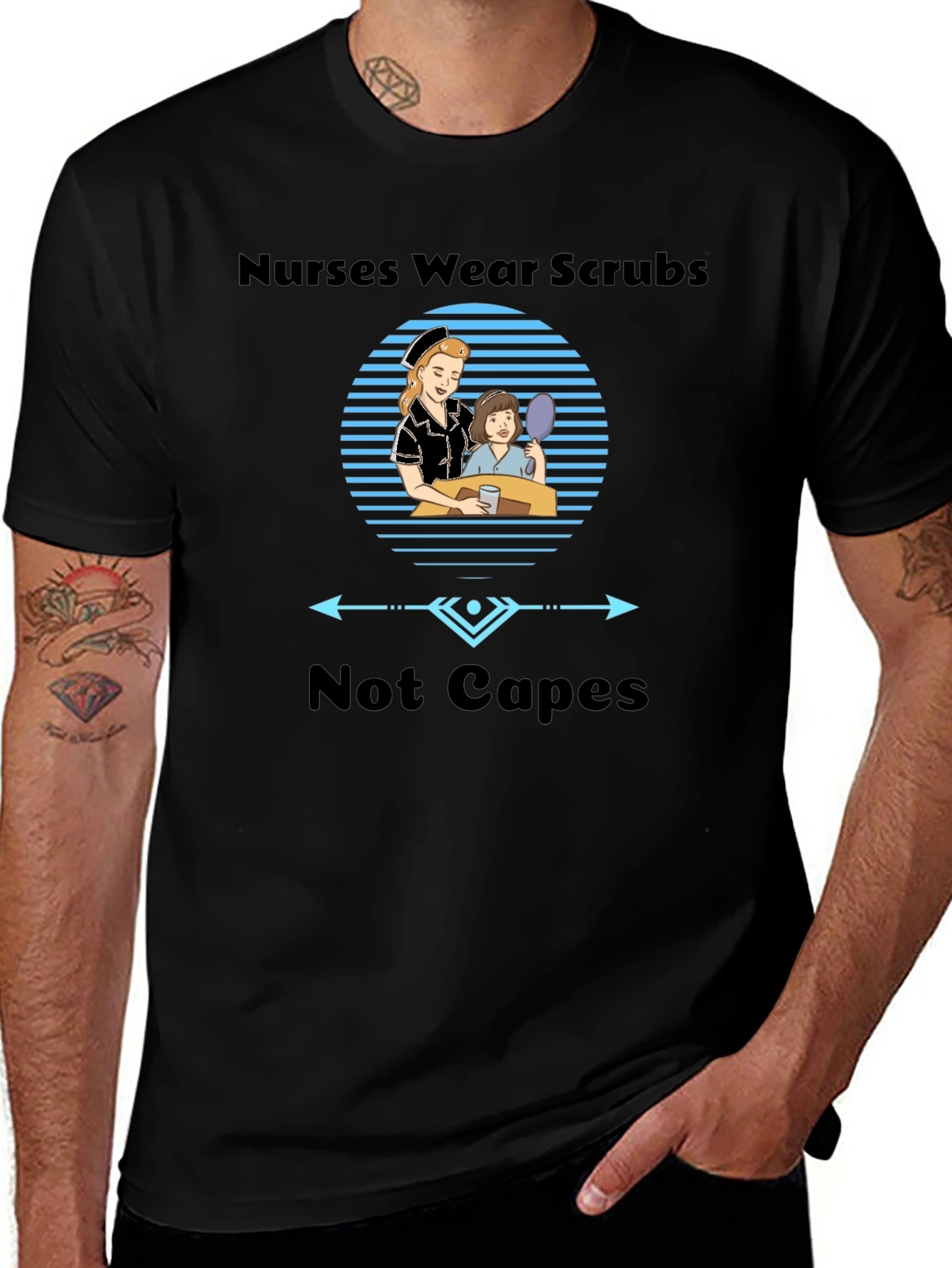 Nurses Wear Scrubs T-Shirt