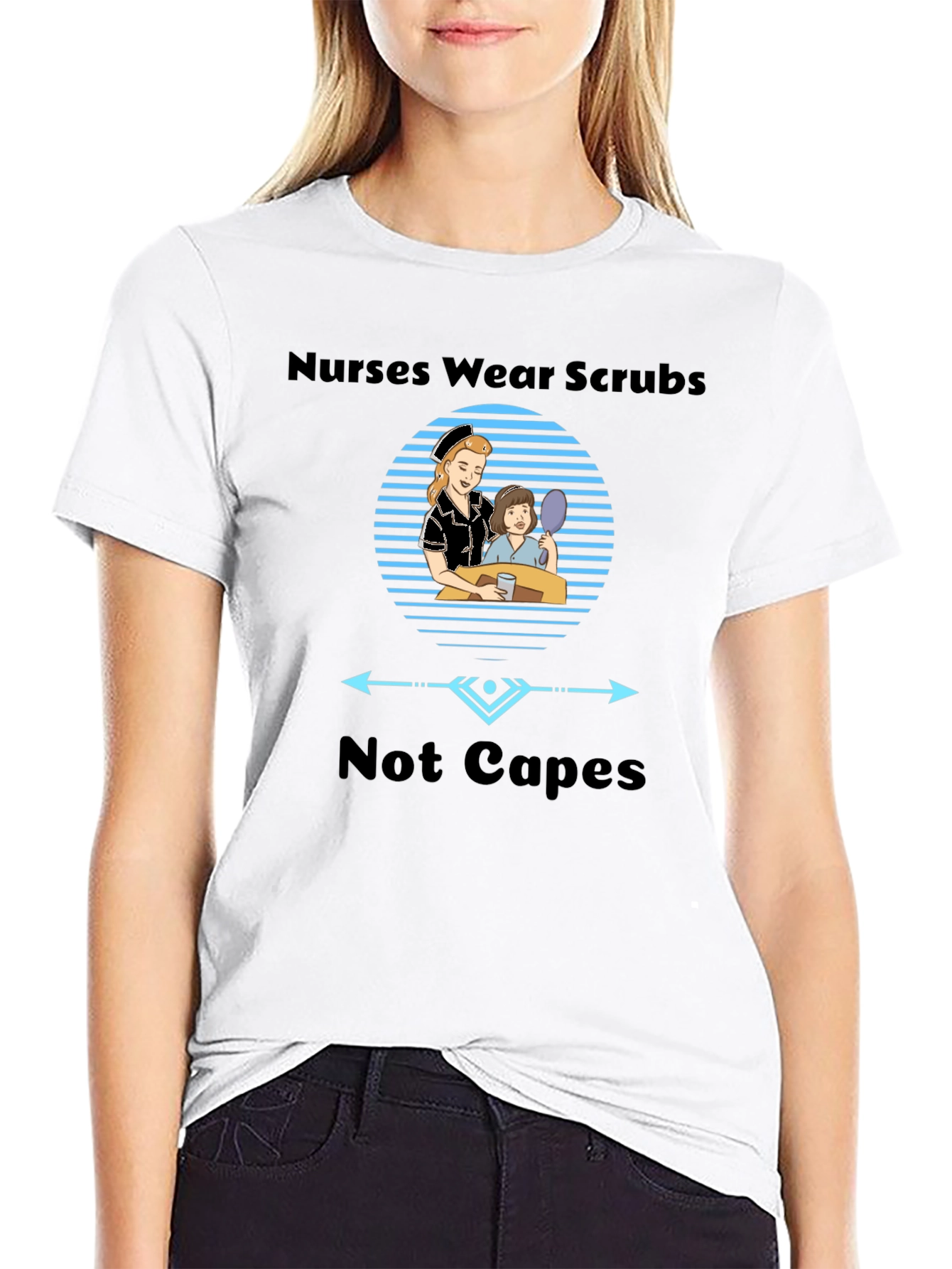 Nurses Wear Scrubs T-Shirt