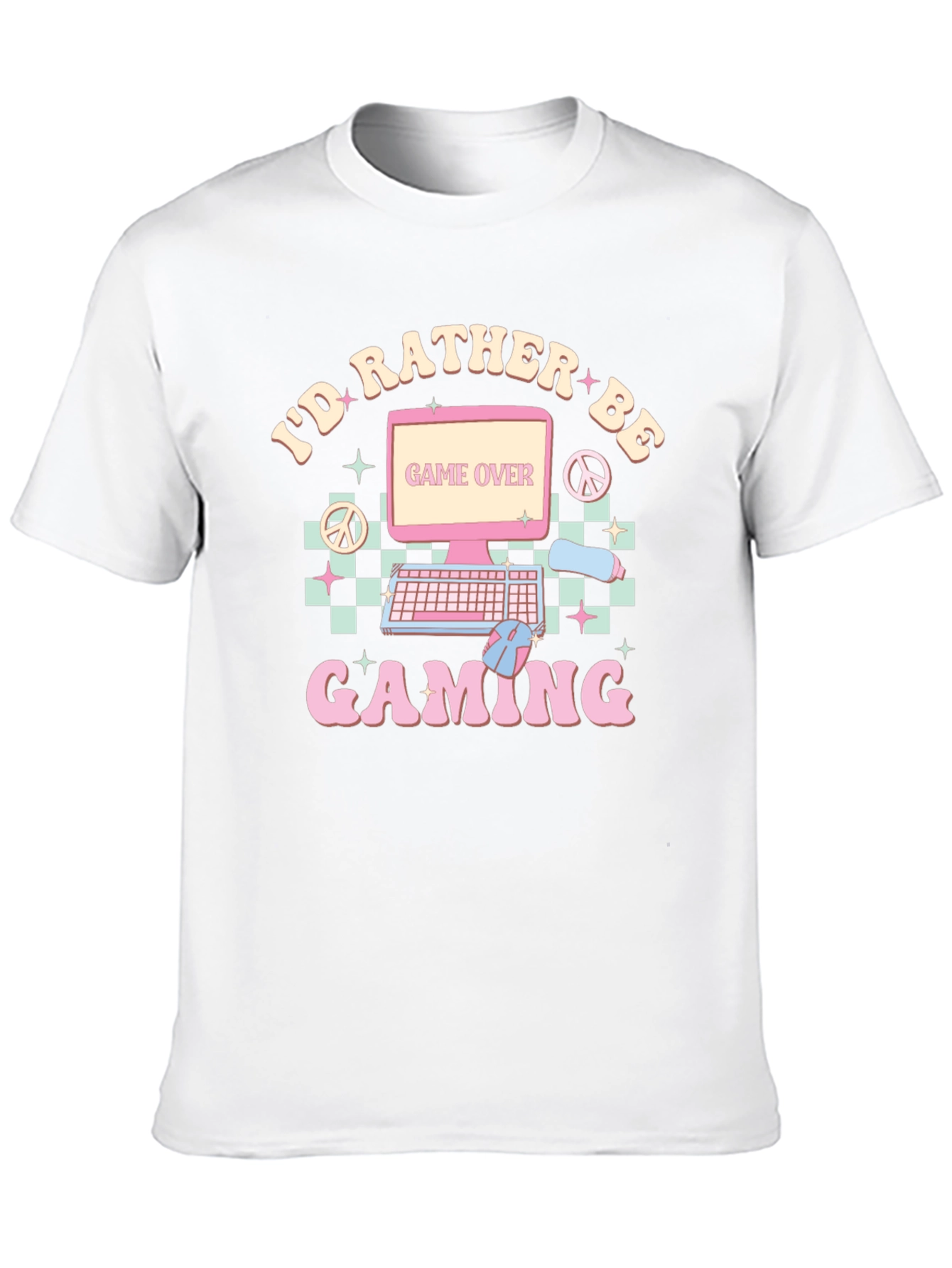 Id Rather Be Gaming Retro T-Shirt