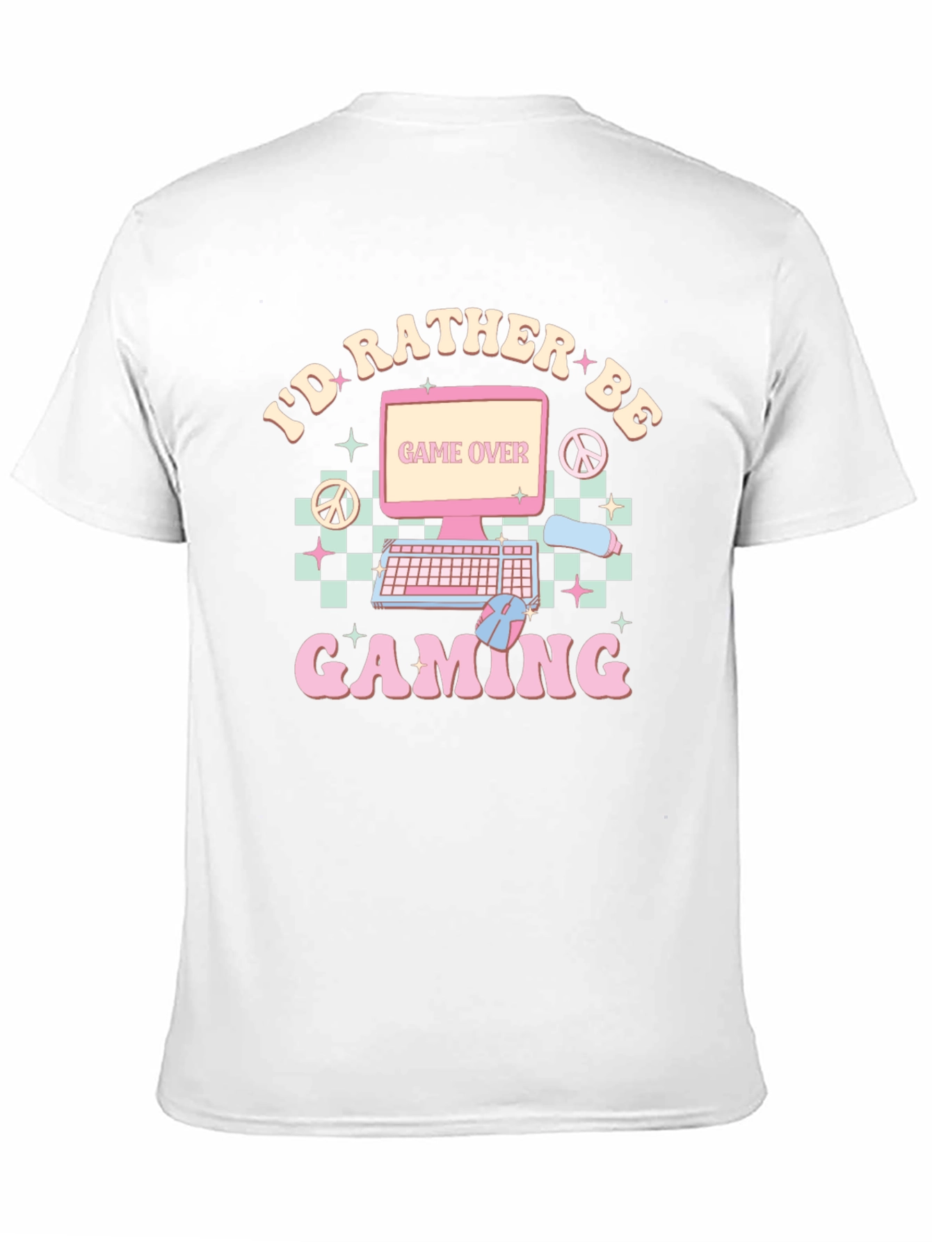Id Rather Be Gaming Retro T-Shirt
