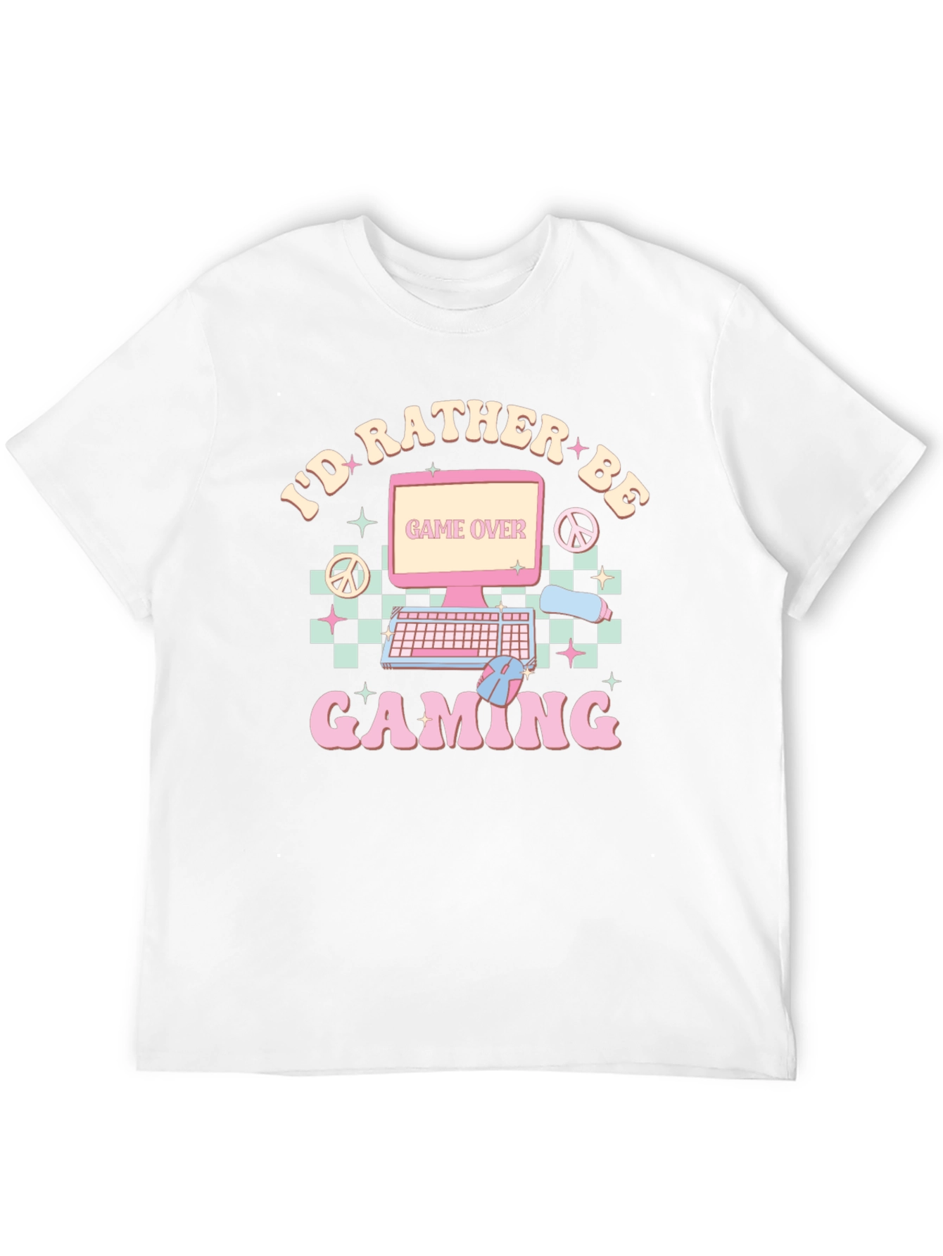 Id Rather Be Gaming Retro T-Shirt