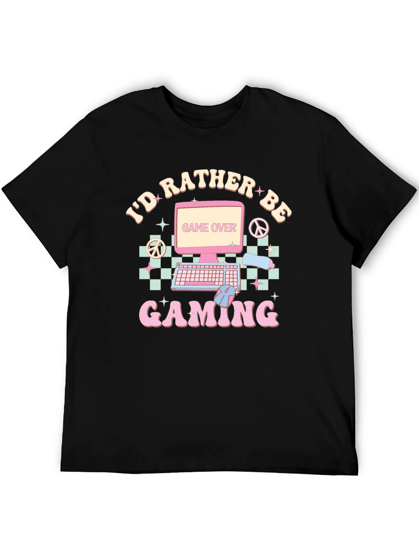 Id Rather Be Gaming Retro T-Shirt