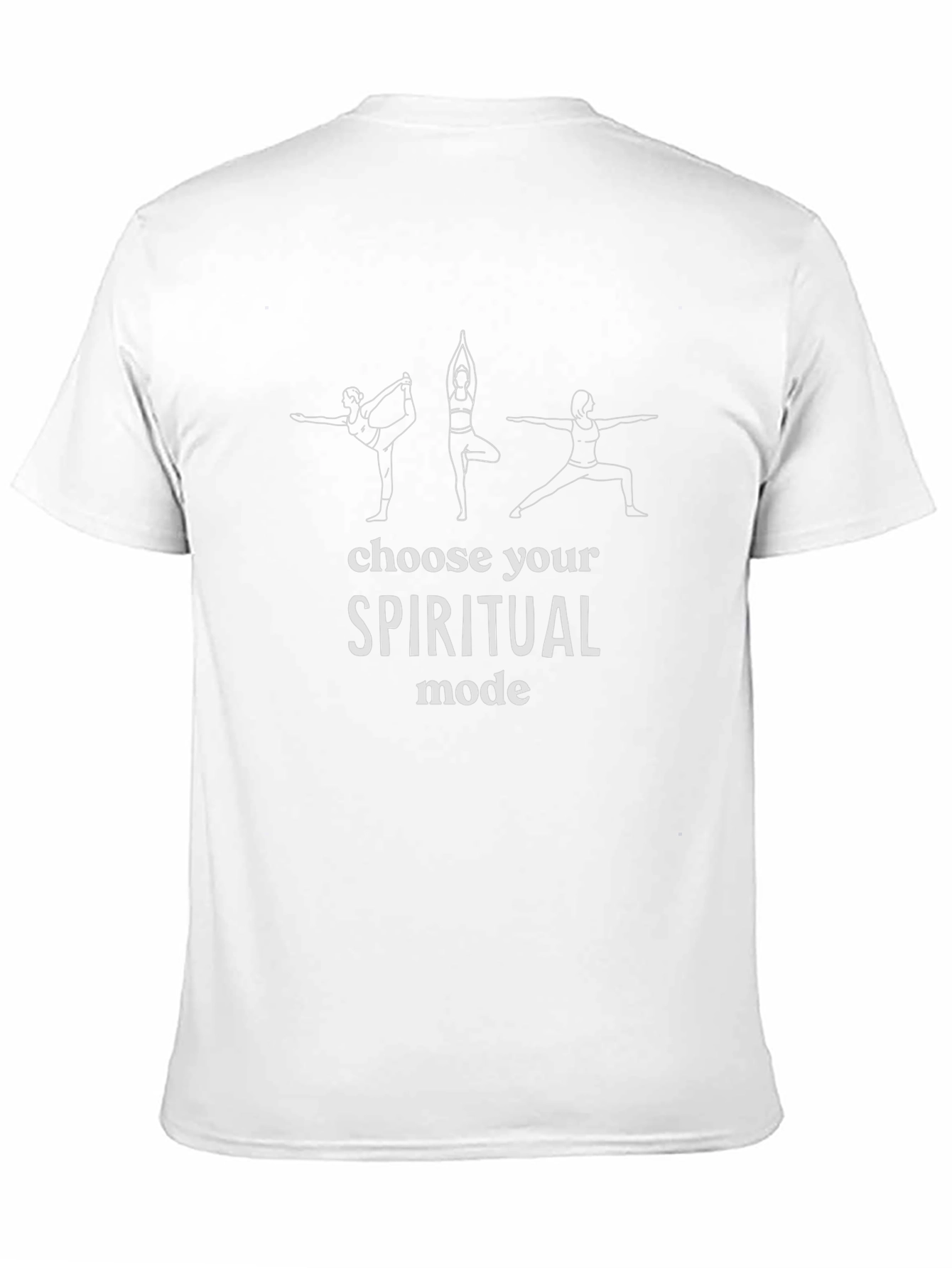 Spiritual Mode Yoga T-Shirt - Black