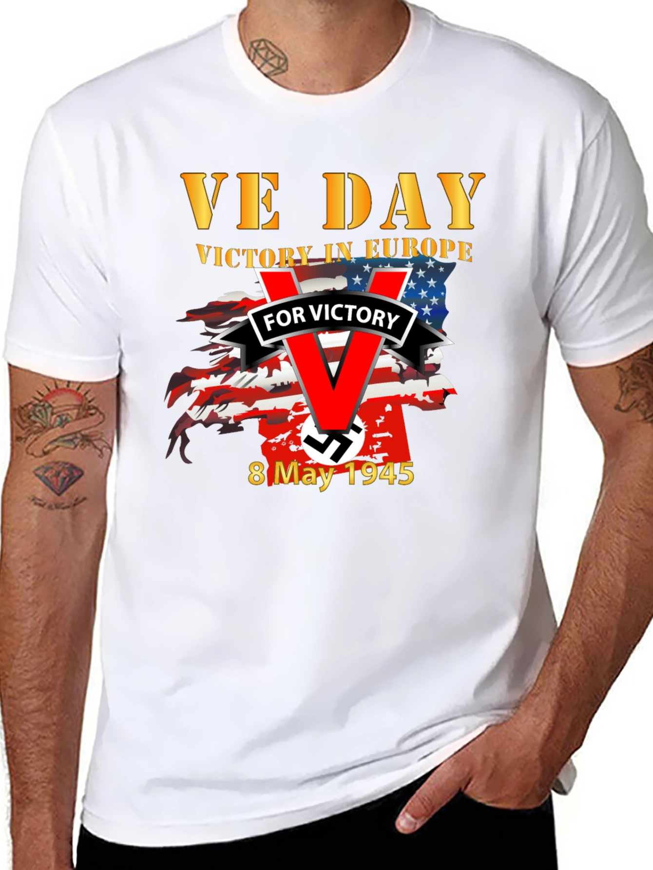 VE Day Victory in Europe T-Shirt