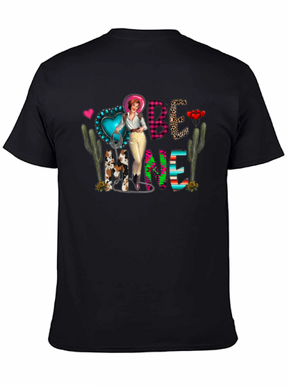 Be Mine Valentines Western Graphic Tee