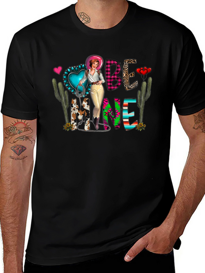 Be Mine Valentines Western Graphic Tee