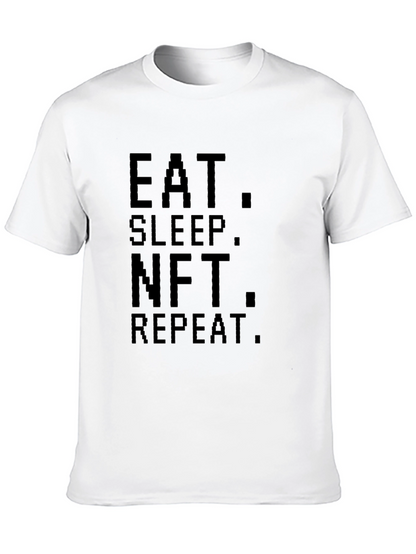 Eat Sleep NFT Repeat T-Shirt