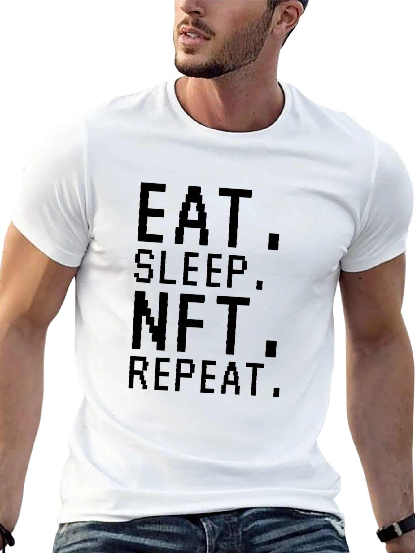 Eat Sleep NFT Repeat T-Shirt