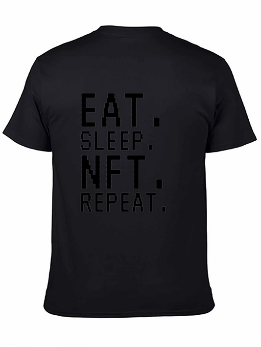 Eat Sleep NFT Repeat T-Shirt
