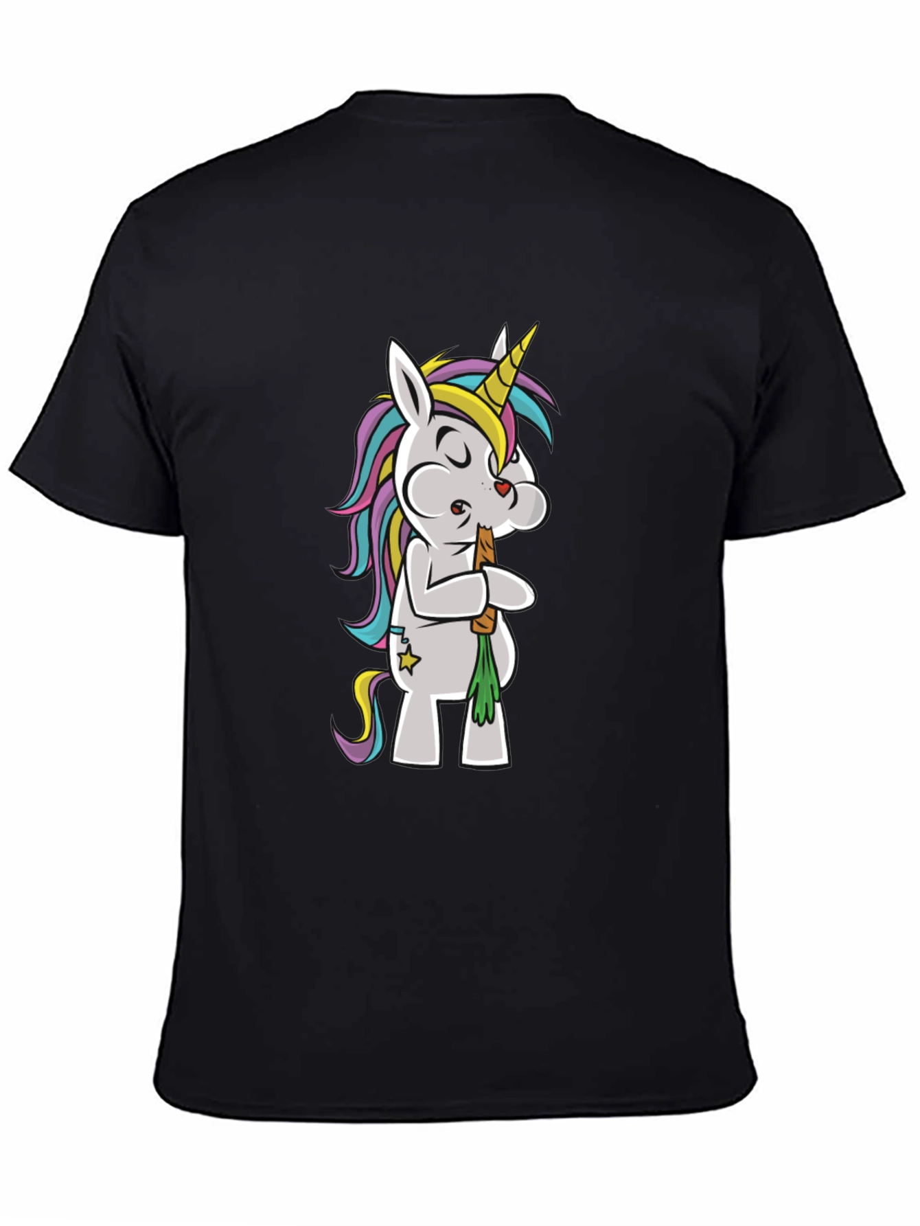 Unicorn Smoking Weed Funny T-Shirt