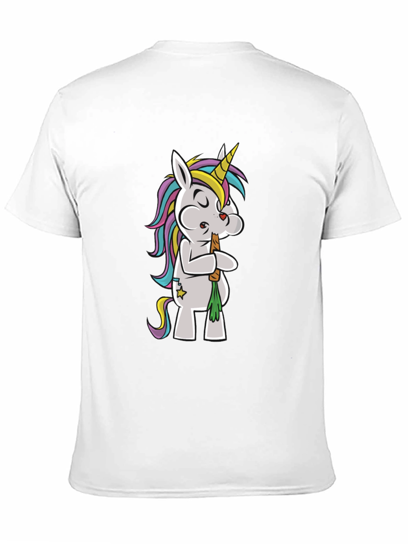 Unicorn Smoking Weed Funny T-Shirt