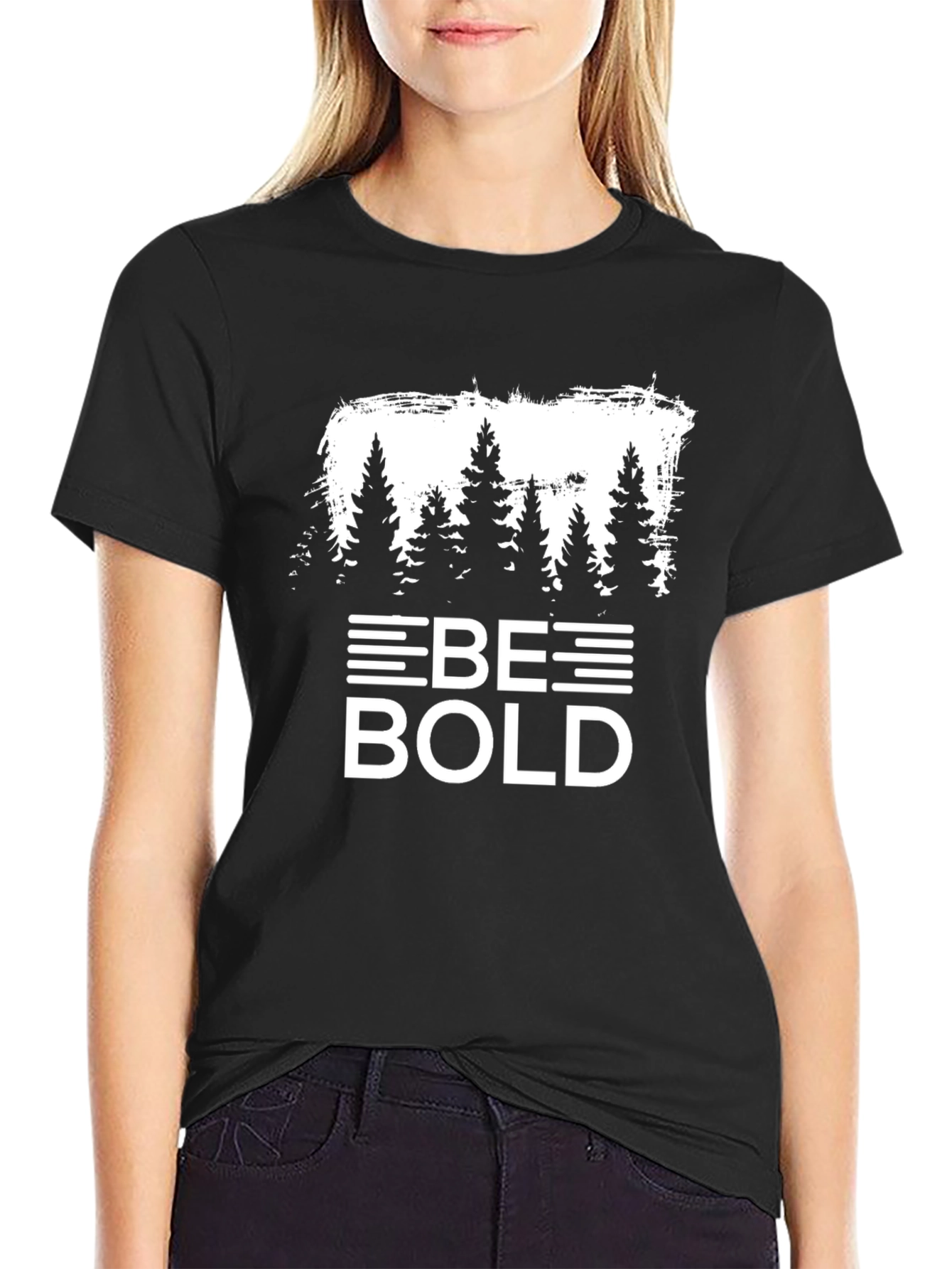 Be Bold Graphic Tee - Nature Inspired Design