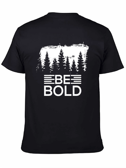 Be Bold Graphic Tee - Nature Inspired Design