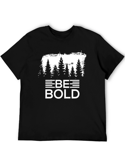 Be Bold Graphic Tee - Nature Inspired Design