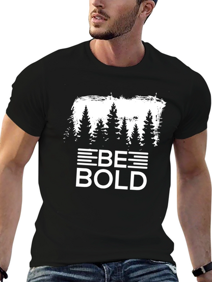 Be Bold Graphic Tee - Nature Inspired Design
