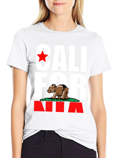 California Bear T-Shirt - Black Cali Pride Tee