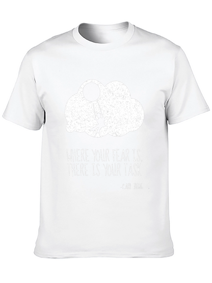 Fear Task Graphic Tee | Motivational Shirt