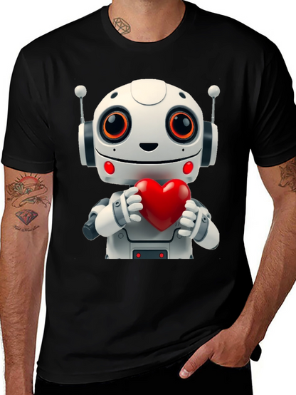 Robot Love T-Shirt - Graphic Tee