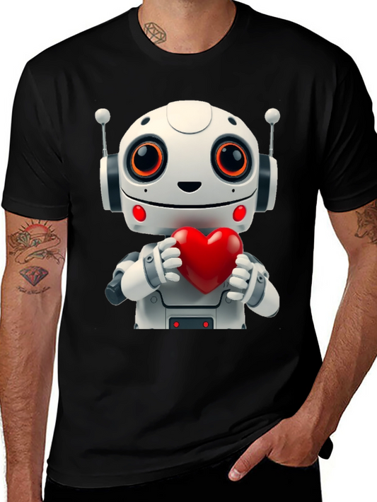 Robot Love T-Shirt - Graphic Tee