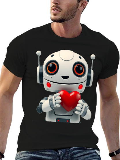 Robot Love T-Shirt - Graphic Tee