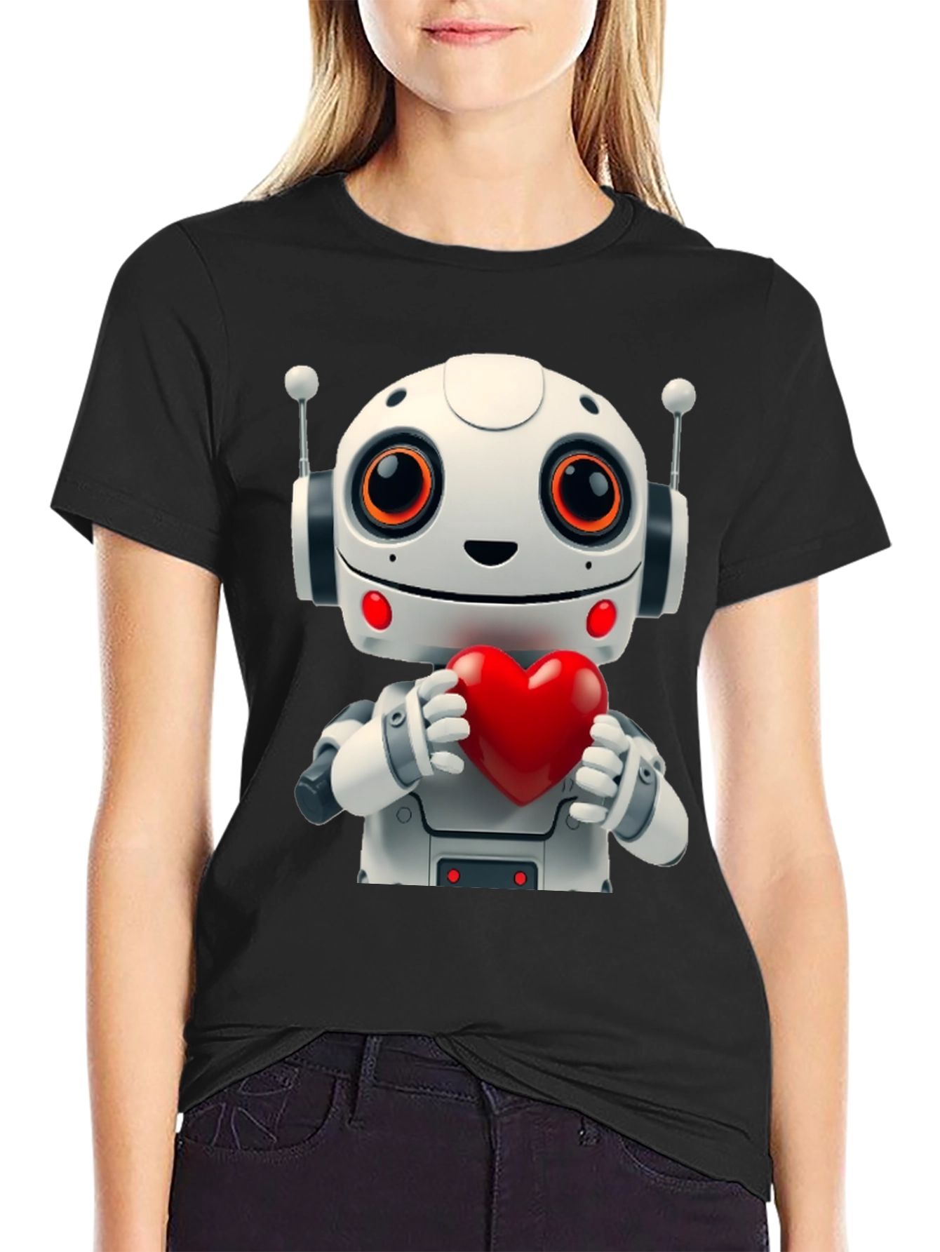Robot Love T-Shirt - Graphic Tee