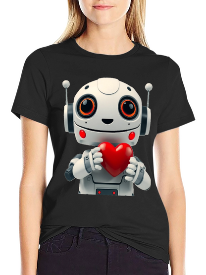 Robot Love T-Shirt - Graphic Tee