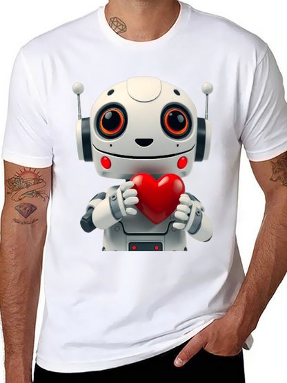 Robot Love T-Shirt - Graphic Tee