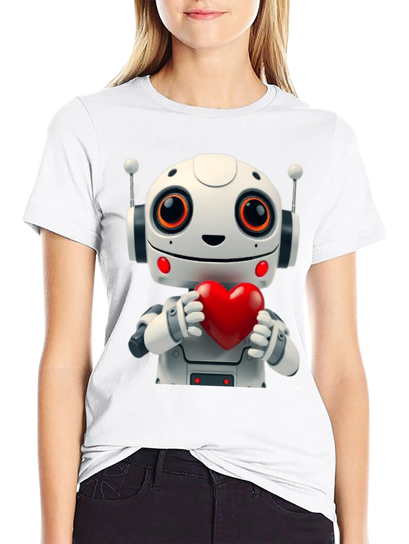 Robot Love T-Shirt - Graphic Tee