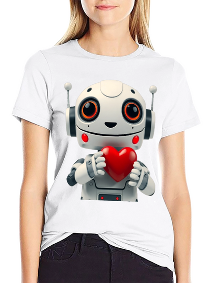 Robot Love T-Shirt - Graphic Tee