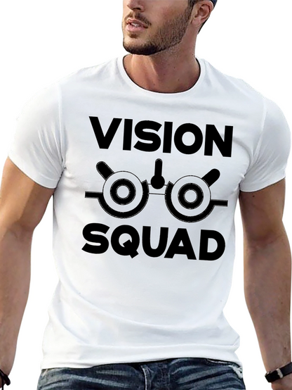 Vision Squad Black Graphic T-Shirt