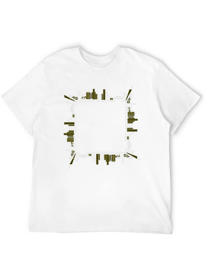 Urban Skyline Graphic Tee - Black