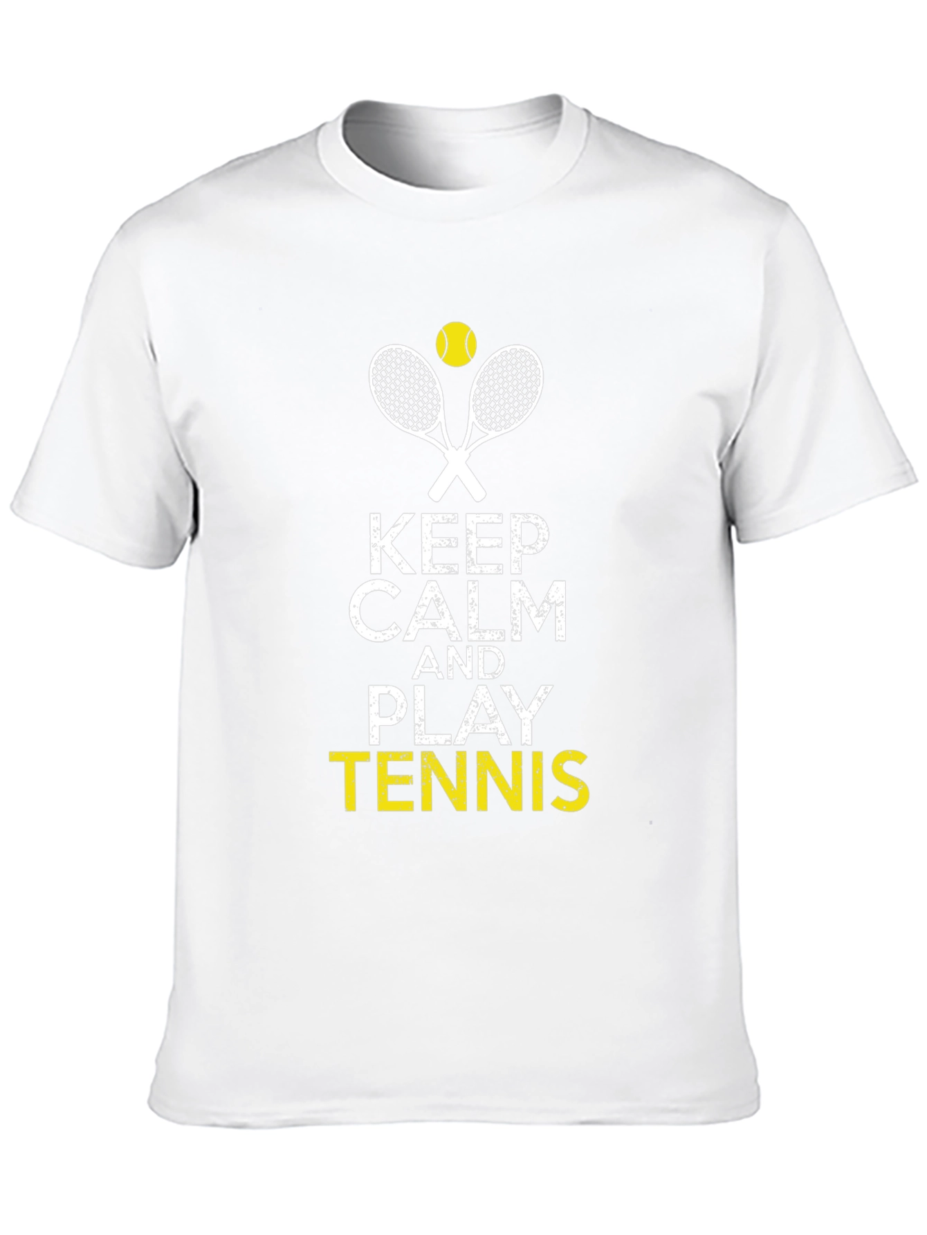 Keep Calm and Play Tennis Graphic Tee
