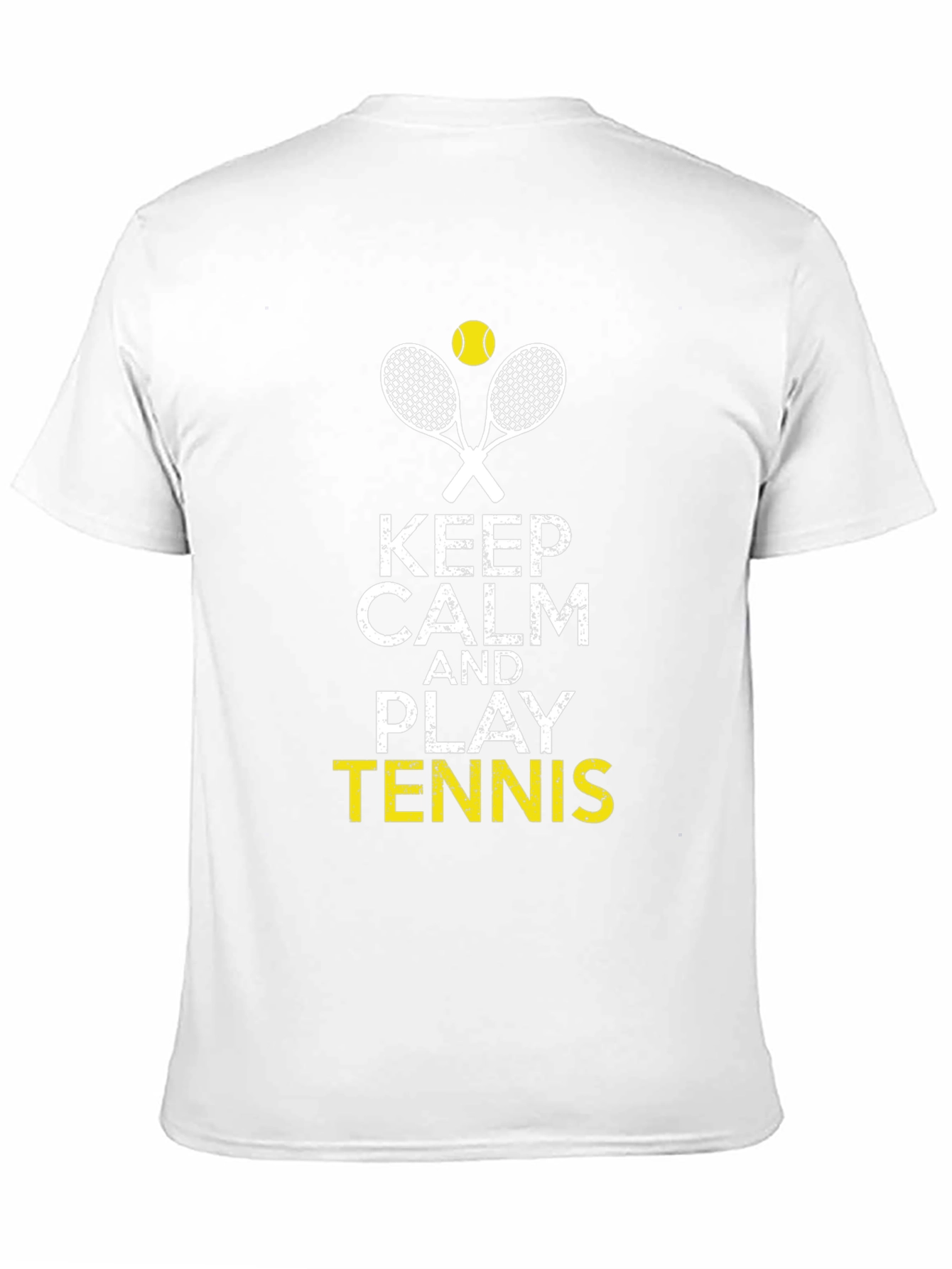 Keep Calm and Play Tennis Graphic Tee