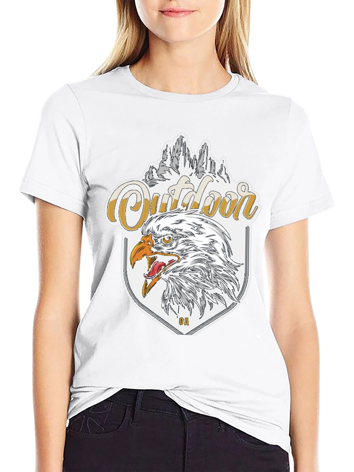 Outdoor Eagle Graphic T-Shirt