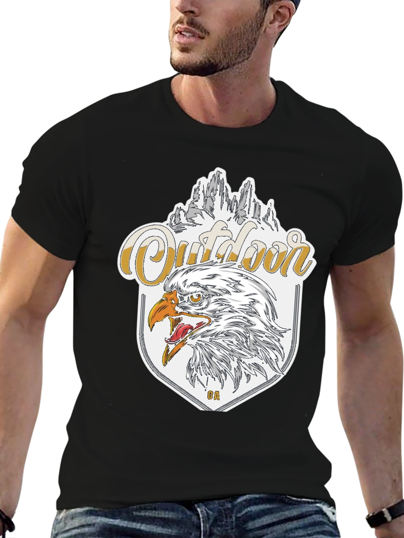 Outdoor Eagle Graphic T-Shirt