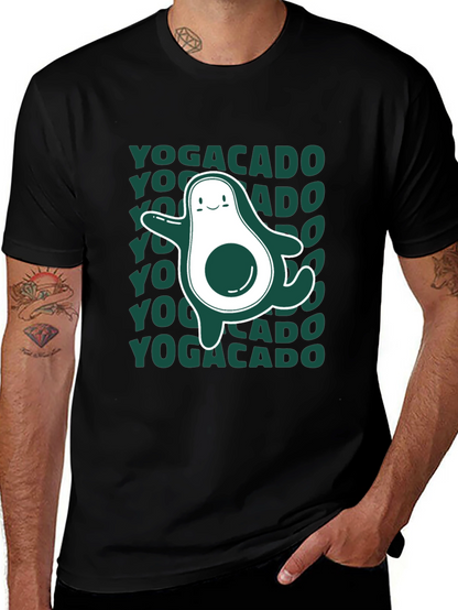 Yogacado Graphic Tee - Avocado Yoga Lover Shirt