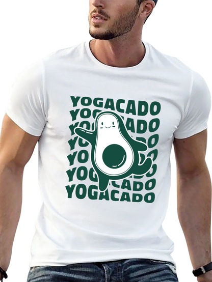 Yogacado Graphic Tee - Avocado Yoga Lover Shirt