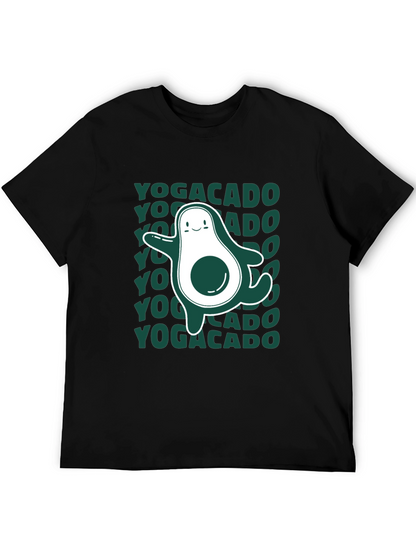 Yogacado Graphic Tee - Avocado Yoga Lover Shirt